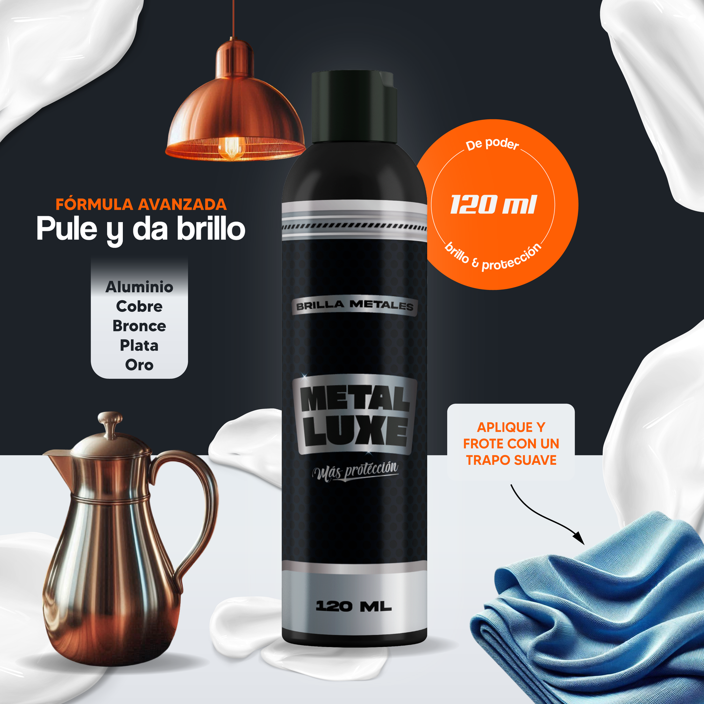 METAL LUXE: BRILLA METALES