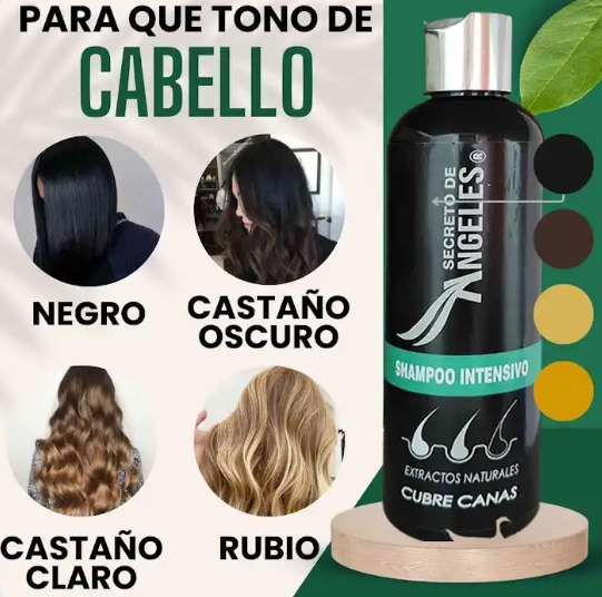 Shampoo Cubre Canas + Colágeno y Exfoliante GRATIS