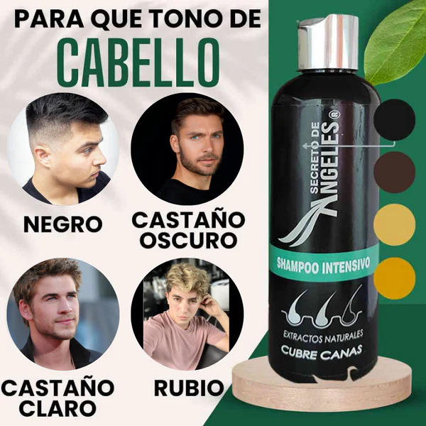 Shampoo Cubre Canas + Colágeno y Exfoliante GRATIS