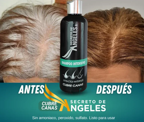 Shampoo Cubre Canas + Colágeno y Exfoliante GRATIS